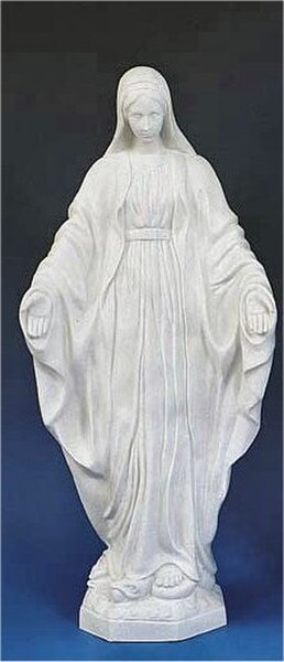Garden Our Lady Of Grace Granite Sculpture